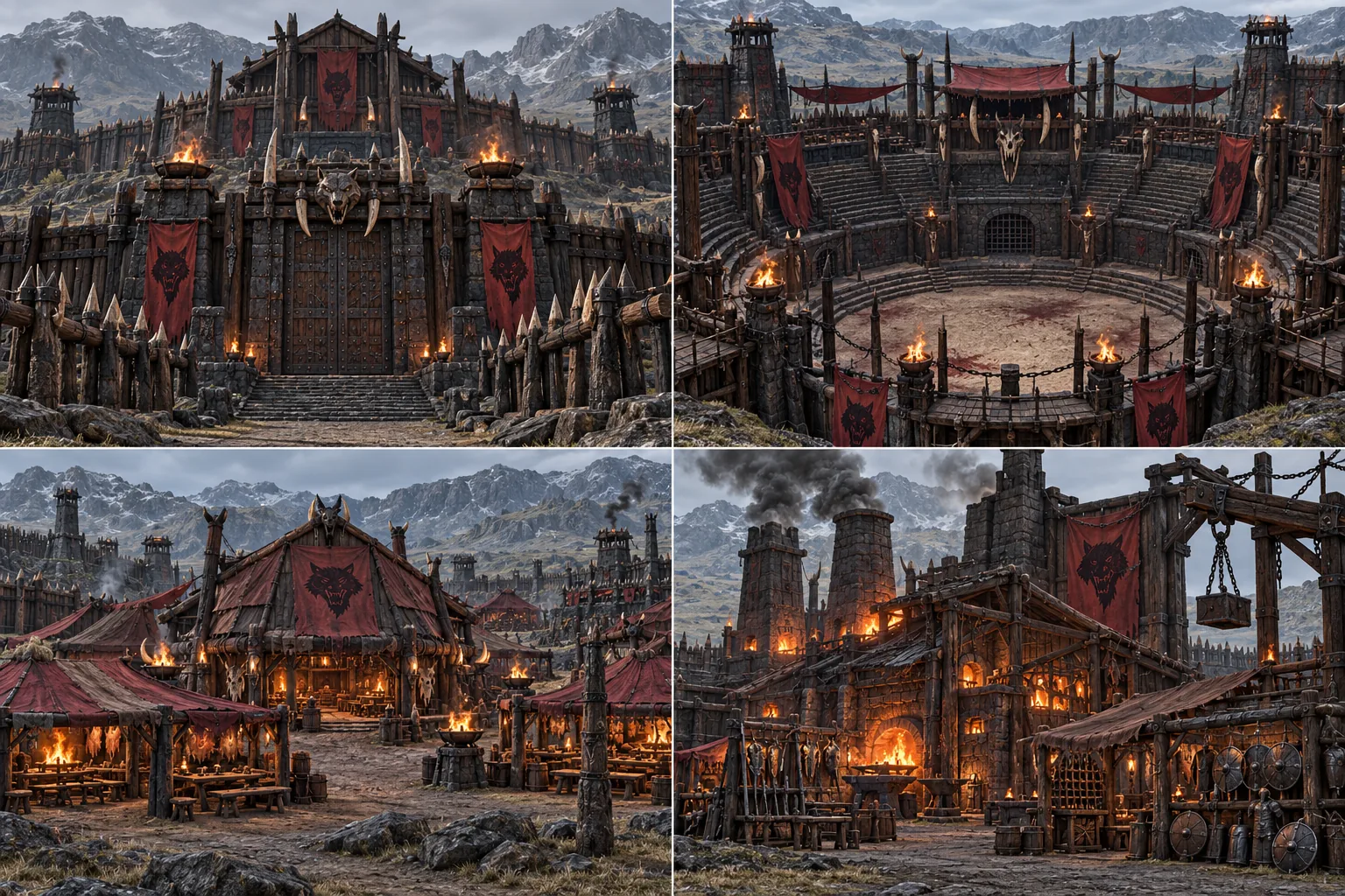 Gor’makthar architecture and key buildings